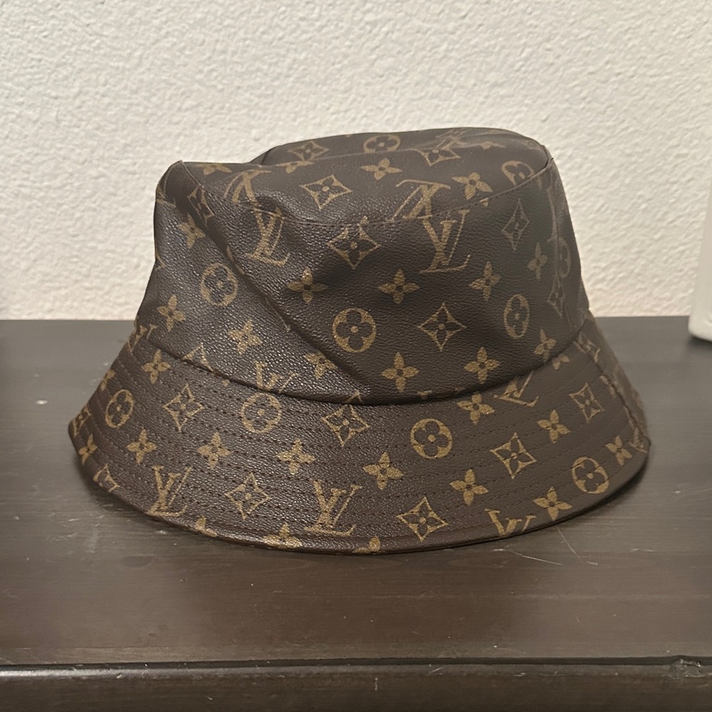 Louis Vuitton Monogram Brown Bucket Hat
